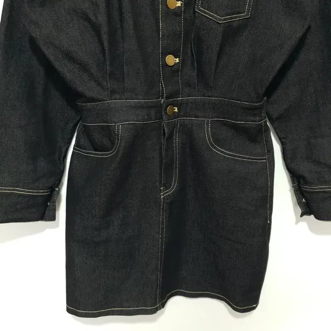 데님 원피스 F_M1600 상품이미지3