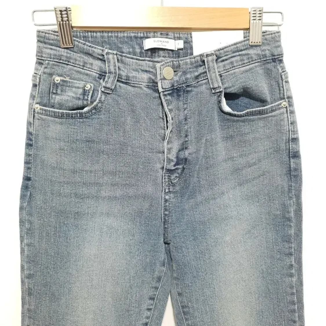 슬로우앤드 메이드 여성 데님 팬츠 M_M1606 상품이미지2