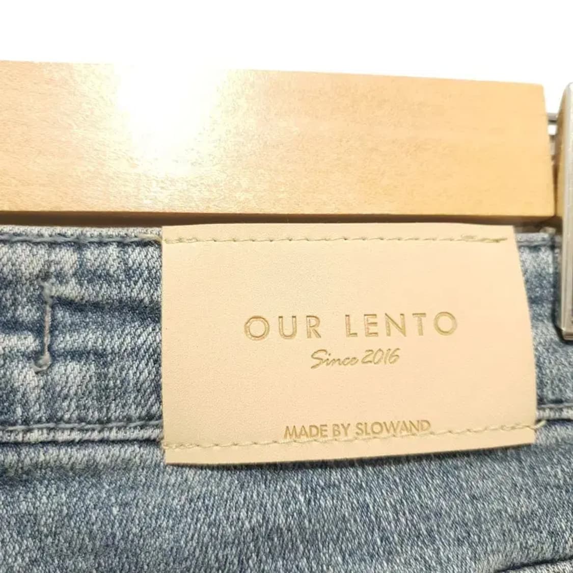 슬로우앤드 메이드 여성 데님 팬츠 M_M1606 상품이미지5