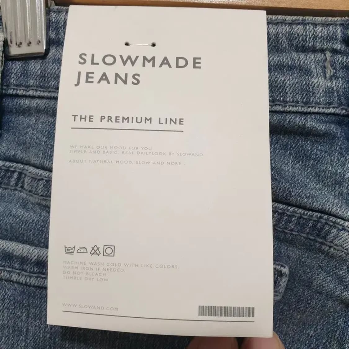 슬로우앤드 메이드 여성 데님 팬츠 M_M1606 상품이미지6