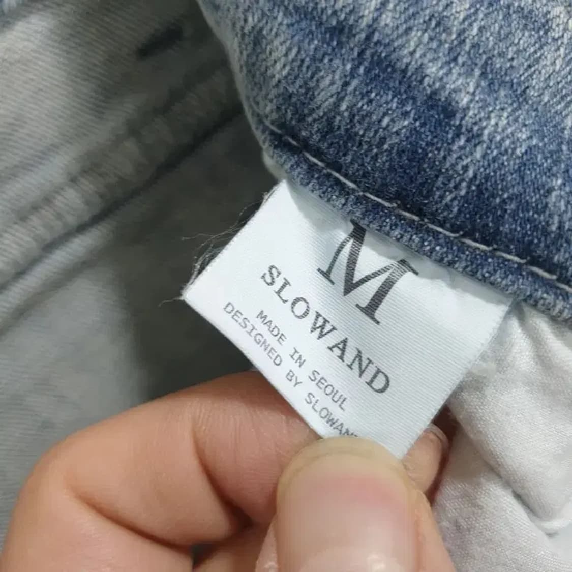 슬로우앤드 메이드 여성 데님 팬츠 M_M1606 상품이미지8