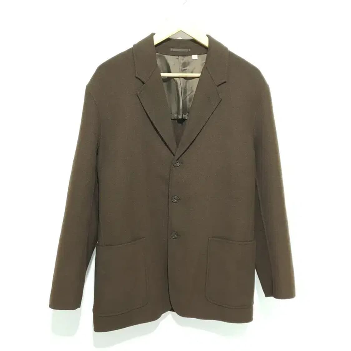 유니클로 U 울 블렌드 테일러드 자켓 L_W0368 상품이미지1