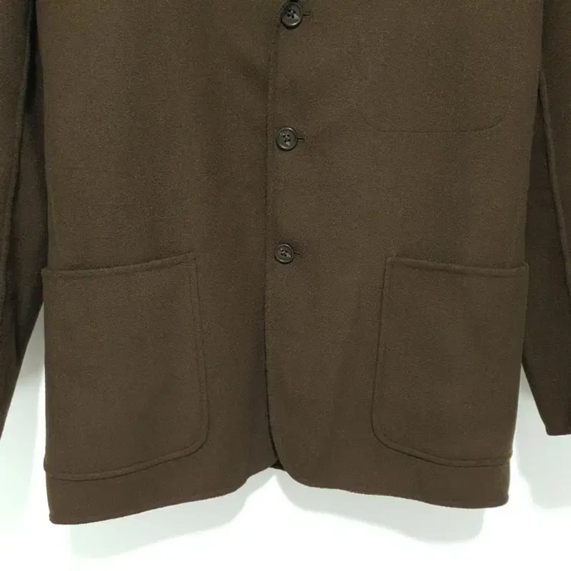 유니클로 U 울 블렌드 테일러드 자켓 L_W0368 상품이미지3