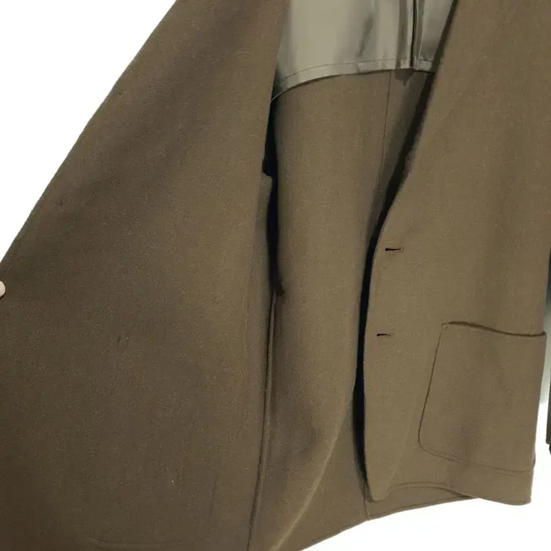 유니클로 U 울 블렌드 테일러드 자켓 L_W0368 상품이미지6