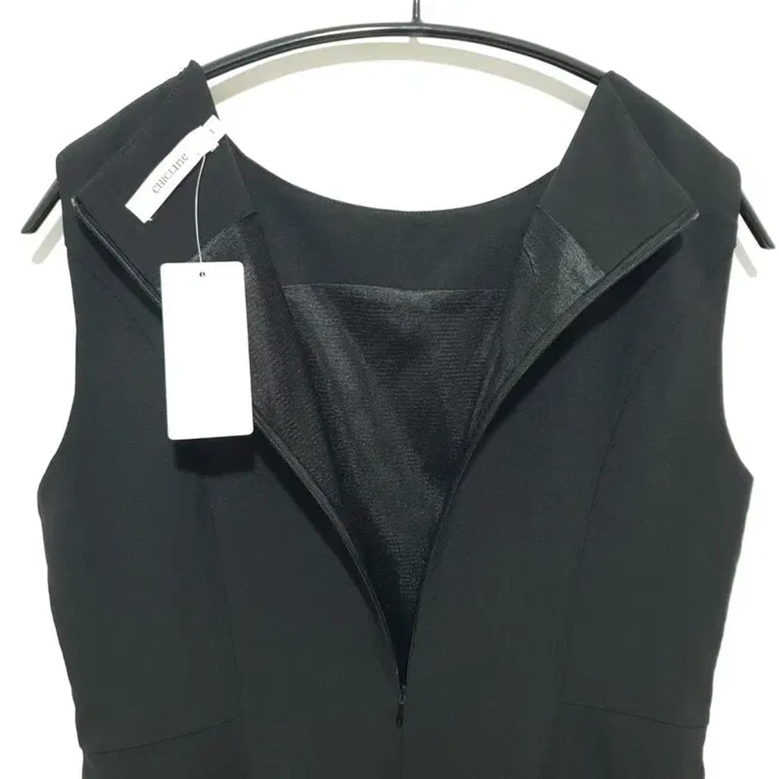 시크라인 슬리브리스 롱 원피스 L_S1419 상품이미지6