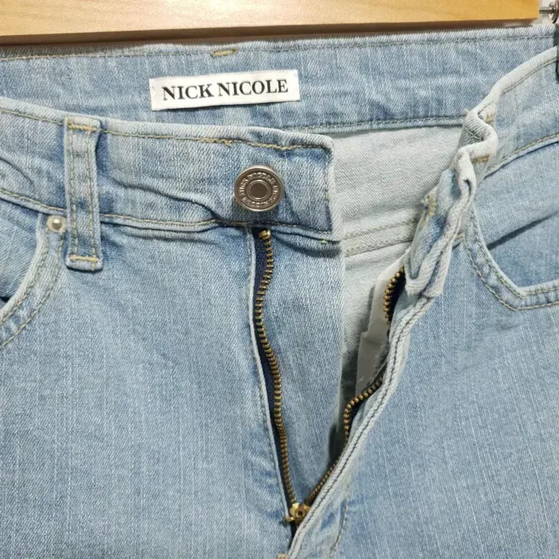 닉앤니콜 부츠컷 데님 팬츠 M_M1609 상품이미지6