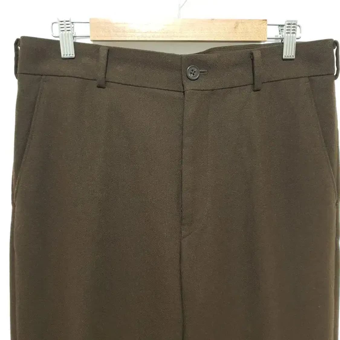 유니클로 U 울 블렌드 와이드 팬츠 82_W0372 상품이미지2