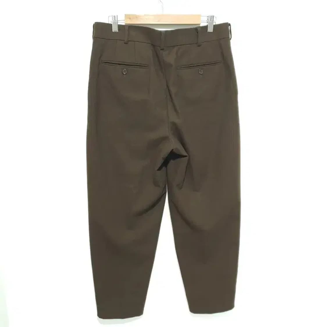 유니클로 U 울 블렌드 와이드 팬츠 82_W0372 상품이미지4