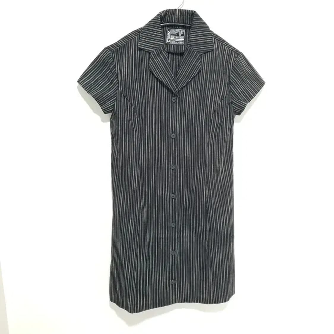 시티브리즈 린넨 스트라이프 원피스 F_S1420 상품이미지1