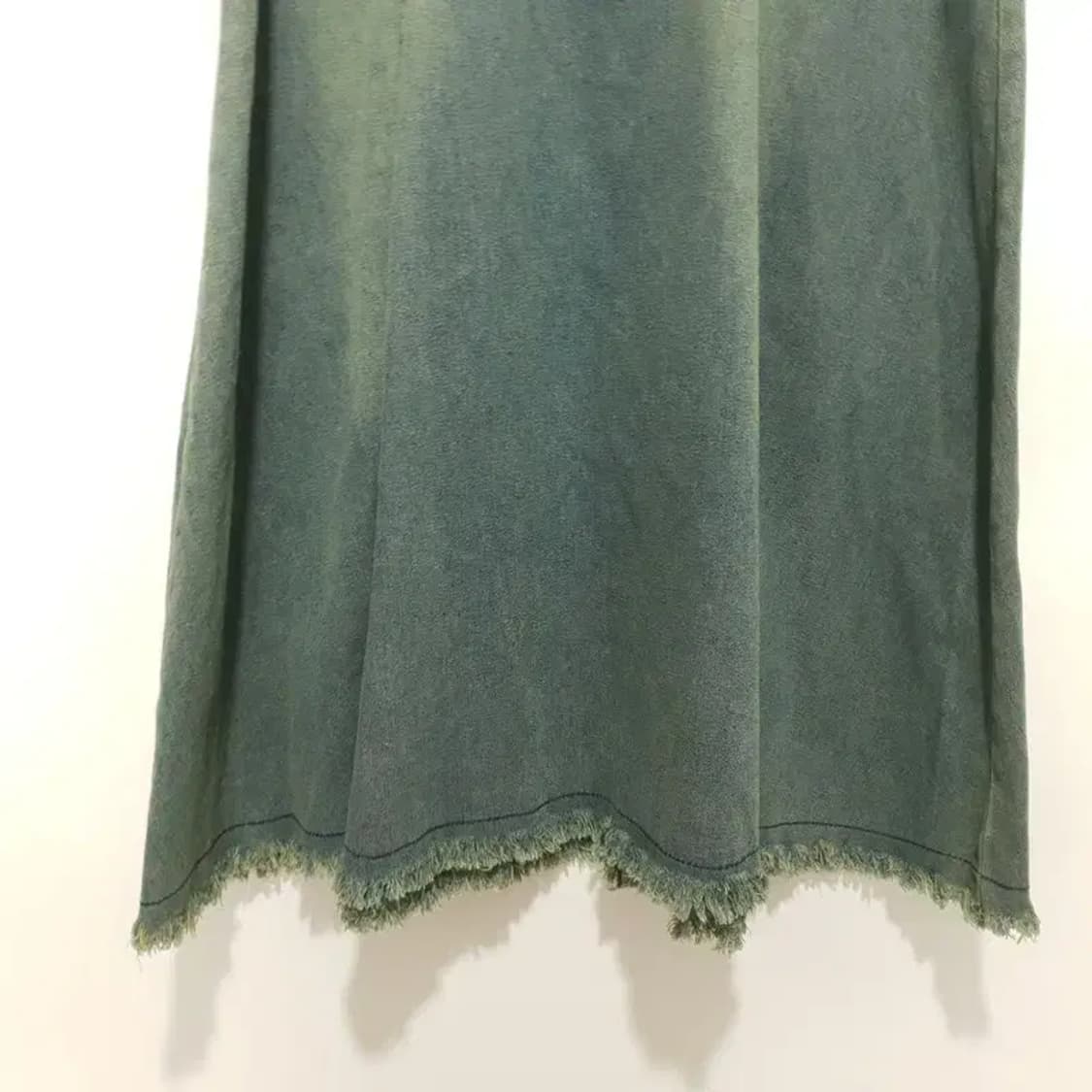 하트넥 데님 롱 원피스 L_S1421 상품이미지4