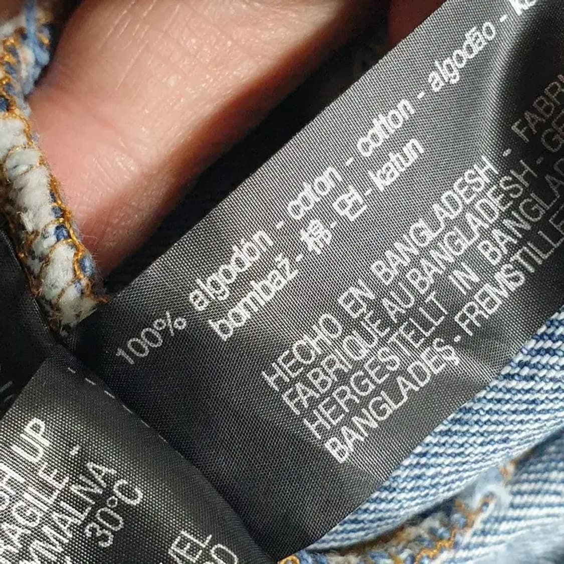 자라 맨 데님 트러커 자켓 M_M1618 상품이미지8