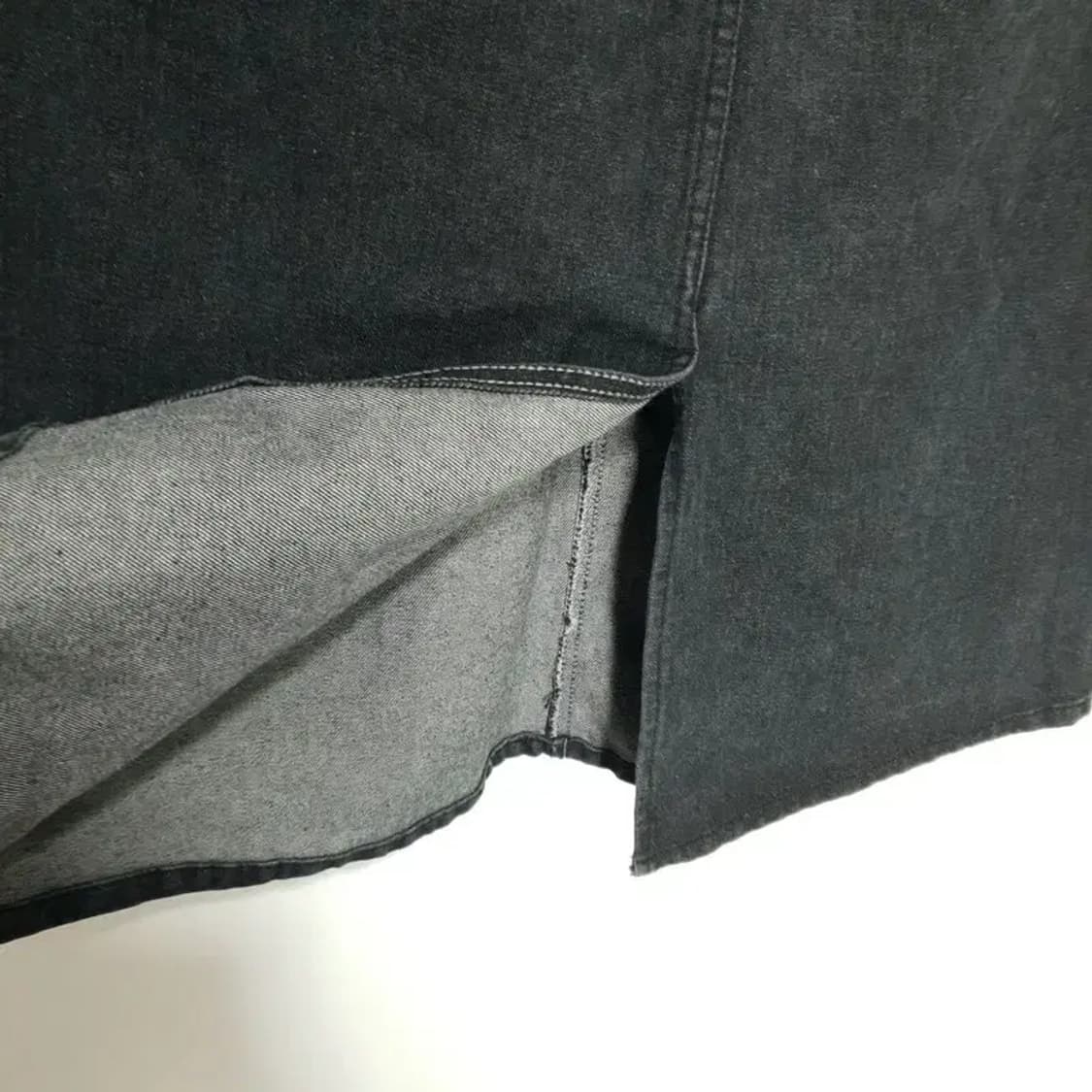 데님 롱 스커트 XXL_M1629 상품이미지5