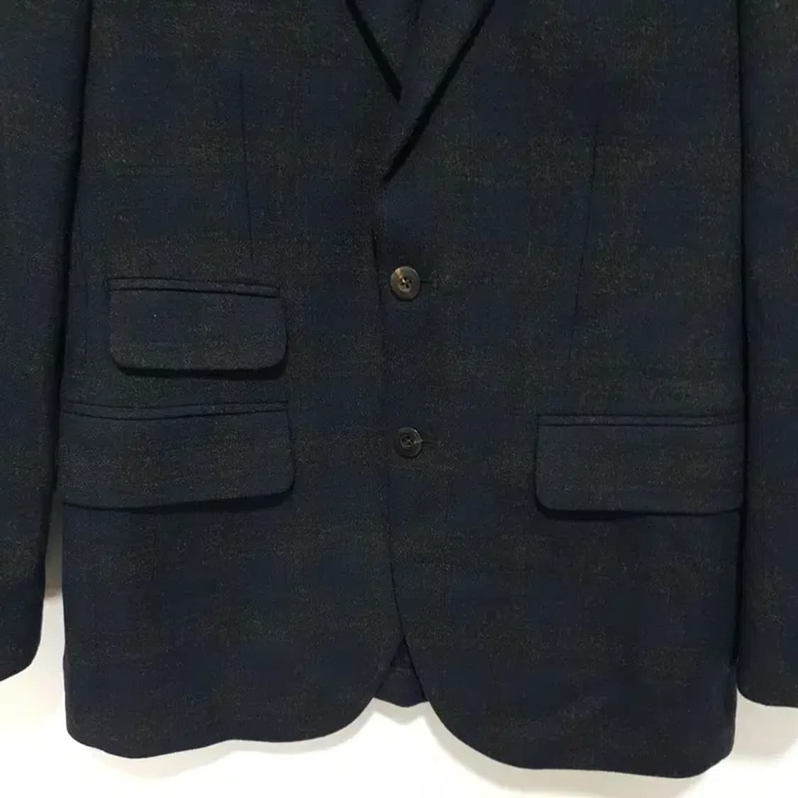 빈폴 울 블렌드 체크 모직 자켓 95_M1619 상품이미지3