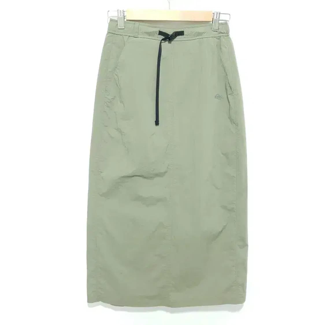 벨티드 나일론 바스락 스커트 F_S1435 상품이미지1