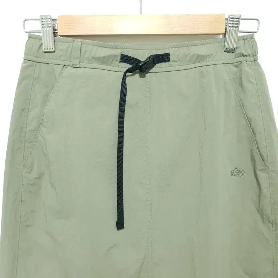 벨티드 나일론 바스락 스커트 F_S1435 상품이미지2