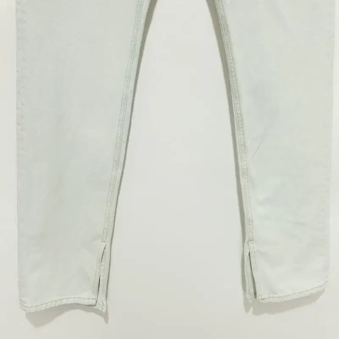 자라 여성 미드라이즈 스플릿 슬림 팬츠 EUR 38_M1638 상품이미지3