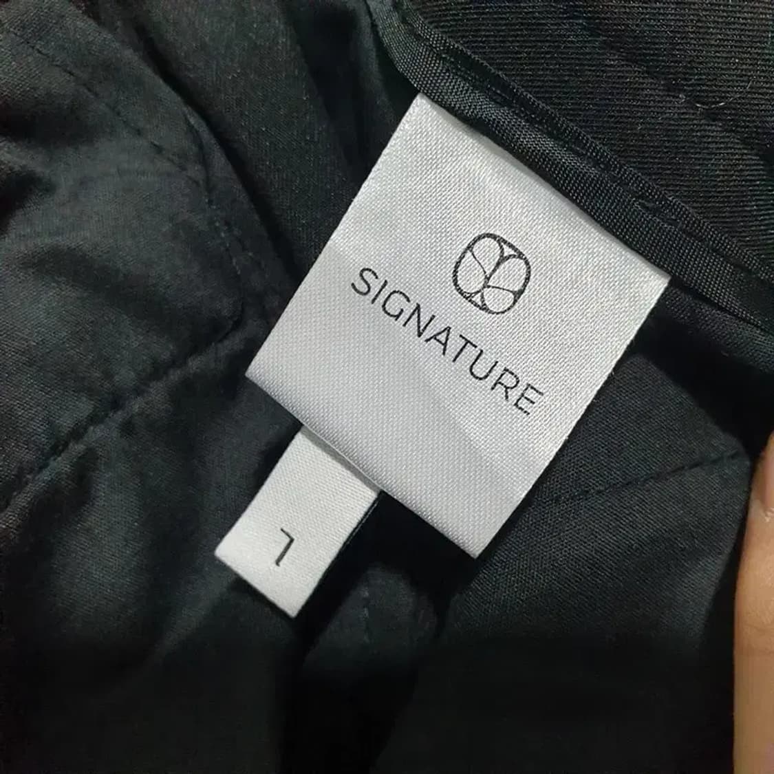 시그니처 남성 원턱 숏 슬랙스 L_S1439 상품이미지6