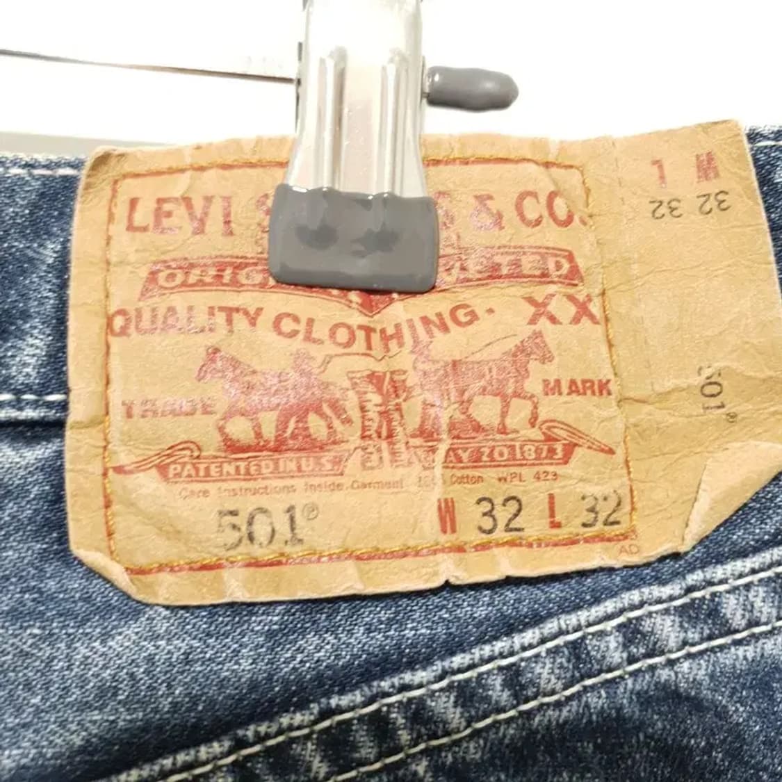 리바이스 501 데님 팬츠 32_M1640 상품이미지8