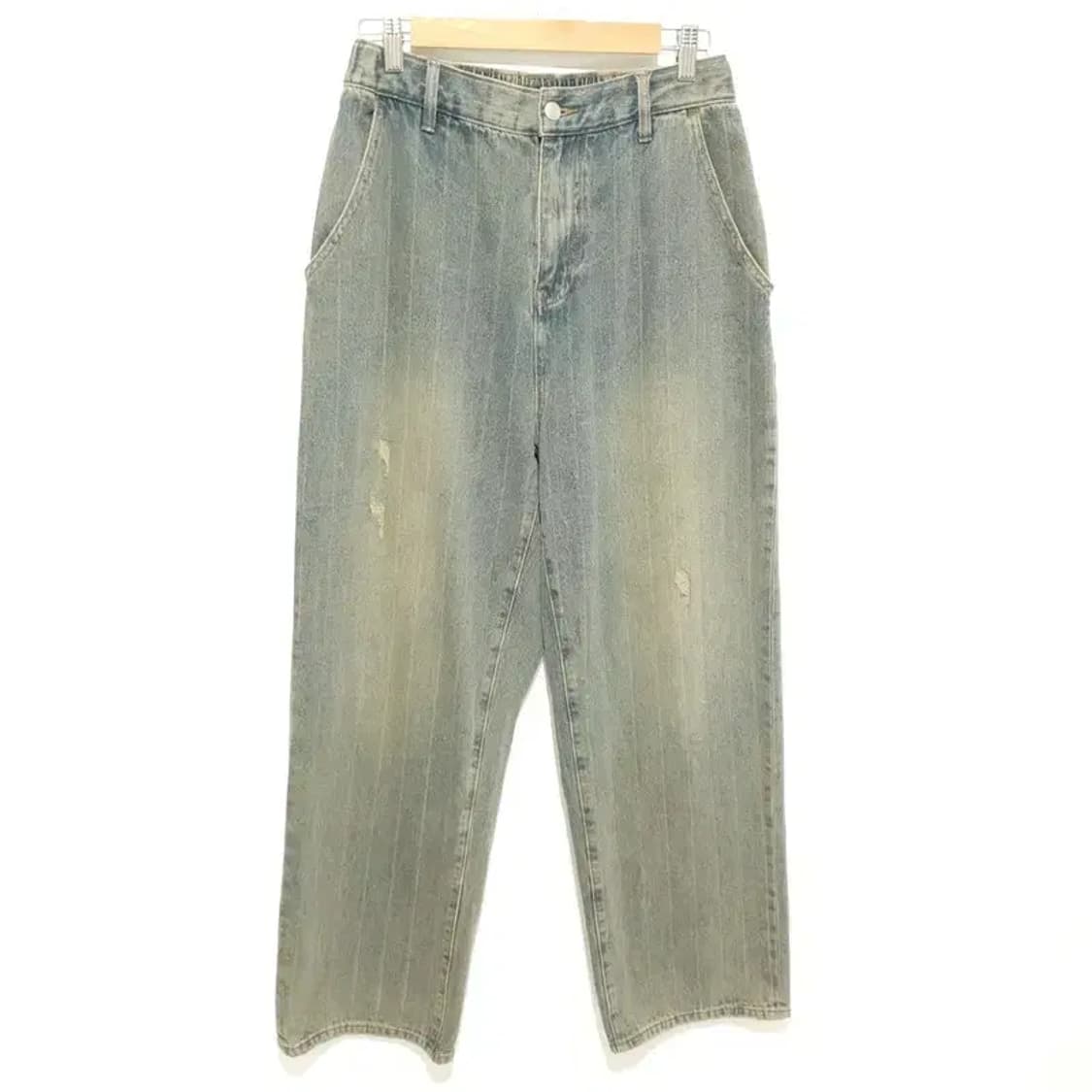 엑스톤즈 시카고 스트라이프 워싱 데님 팬츠 S_M1642 상품이미지1