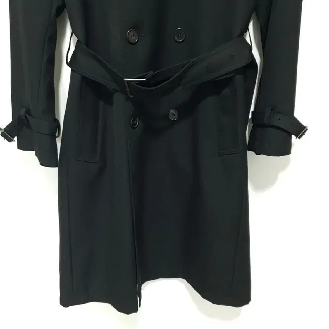 무탠다드 울 블렌드 오버사이즈 트렌치 코트 M_M1646 상품이미지3