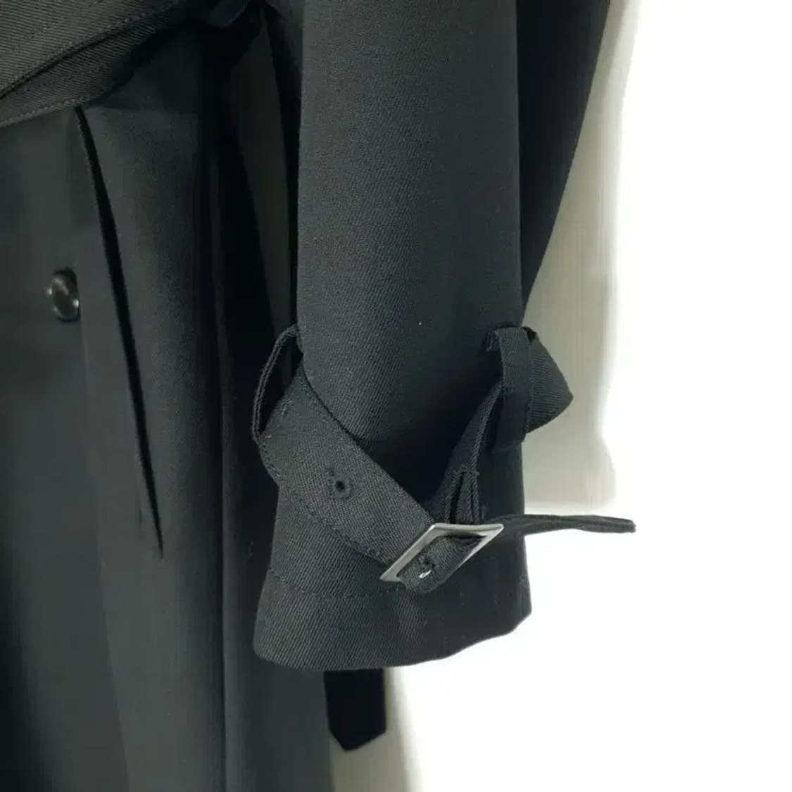 무탠다드 울 블렌드 오버사이즈 트렌치 코트 M_M1646 상품이미지4