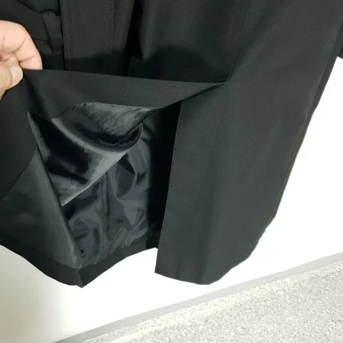 무탠다드 울 블렌드 오버사이즈 트렌치 코트 M_M1646 상품이미지6