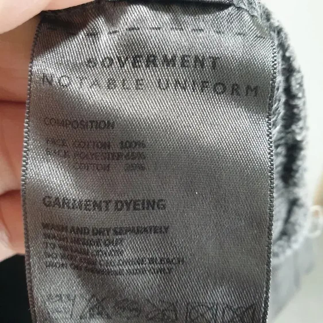 소버먼트 피그먼트 맨투맨 L_M1659 상품이미지6