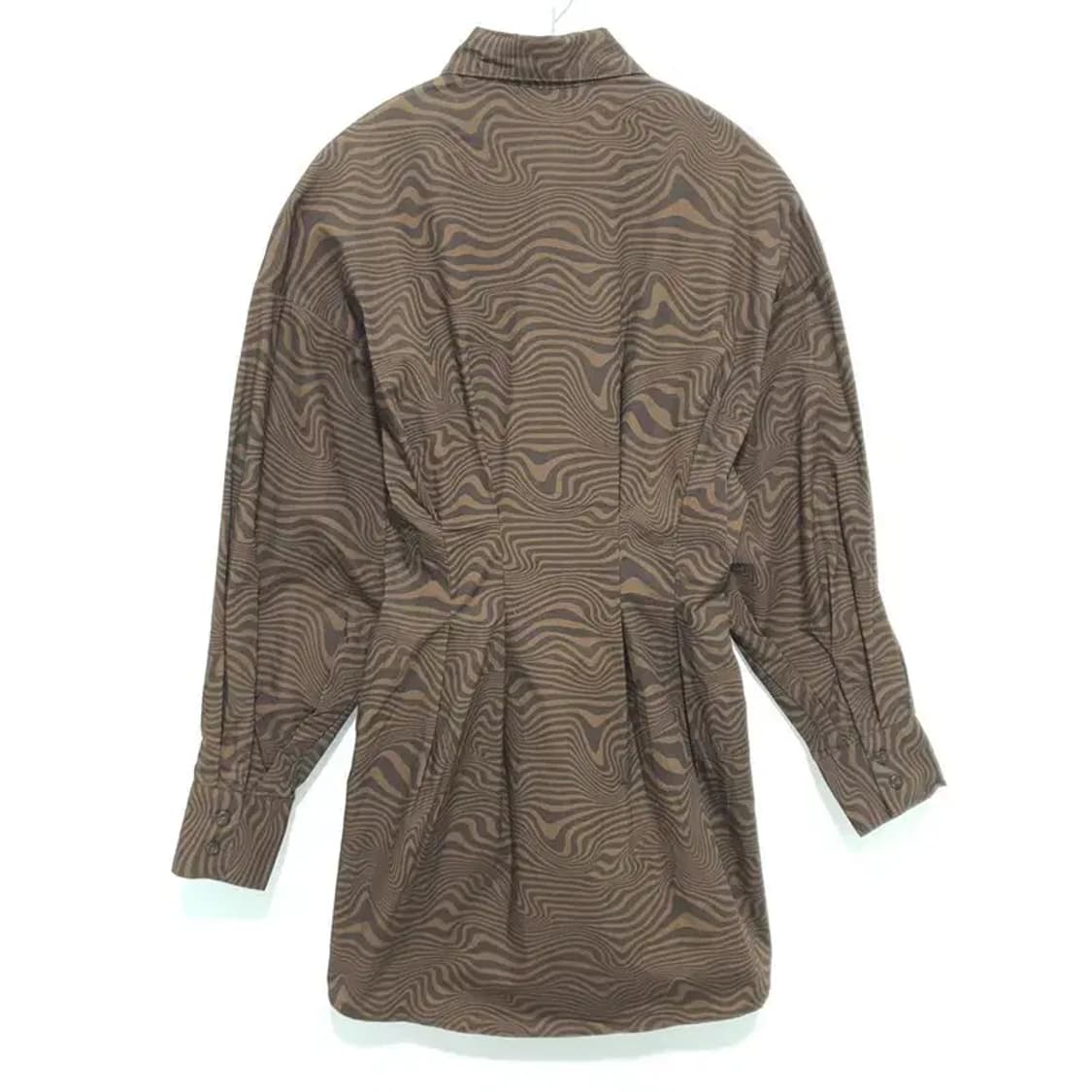 H&M 패턴 코르셋 셔츠 원피스 XXS_M1670 상품이미지6