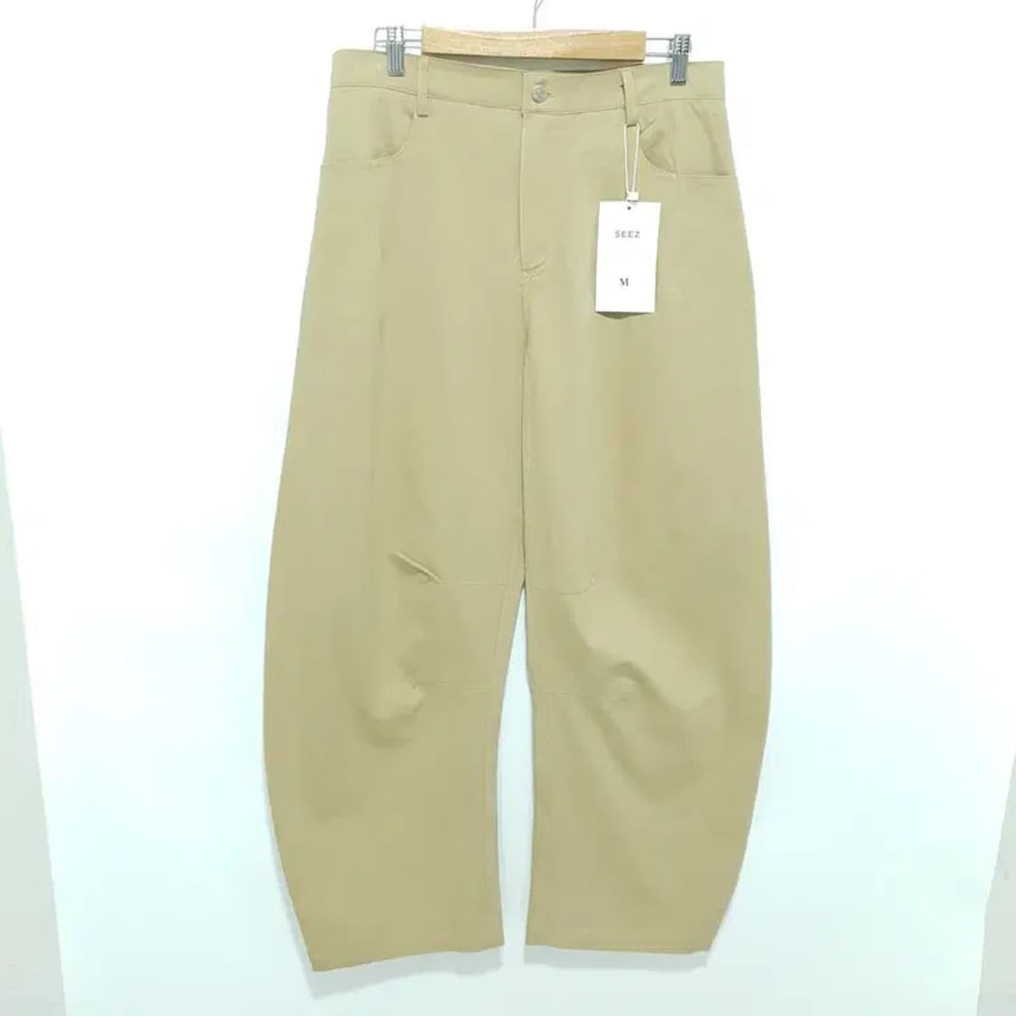 SEEZ 아크 플로우 커브드 다트 팬츠 M_M1674 상품이미지1