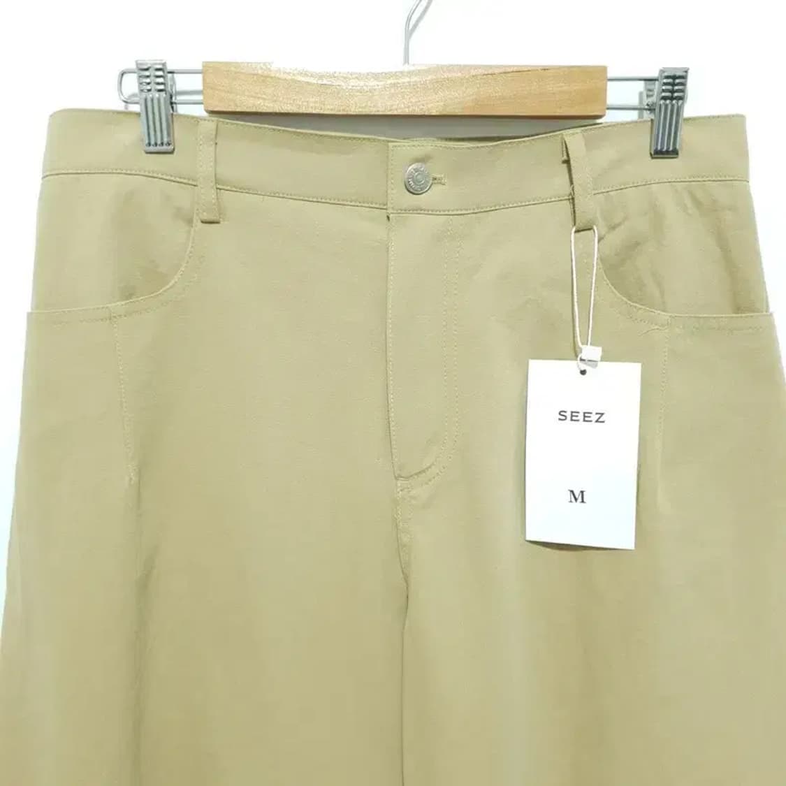 SEEZ 아크 플로우 커브드 다트 팬츠 M_M1674 상품이미지2