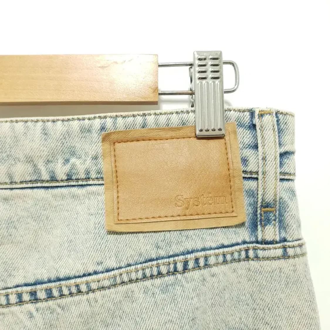 시스템 옴므 24ss 캐주얼핏 데님 팬츠 78_M1676 상품이미지8