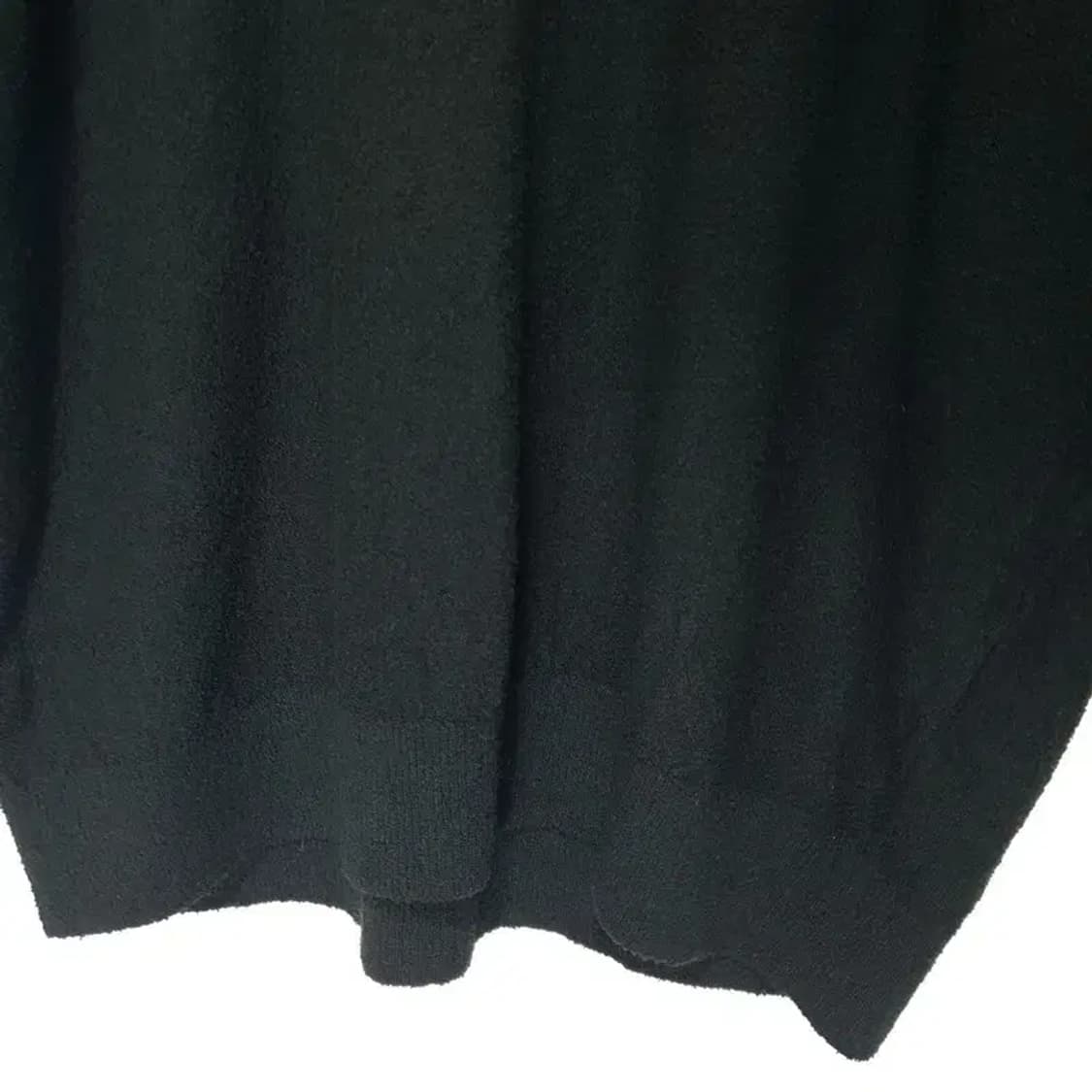 무탠다드 부클 슬릿넥 니트 반팔 카라티 L_S1445 상품이미지4