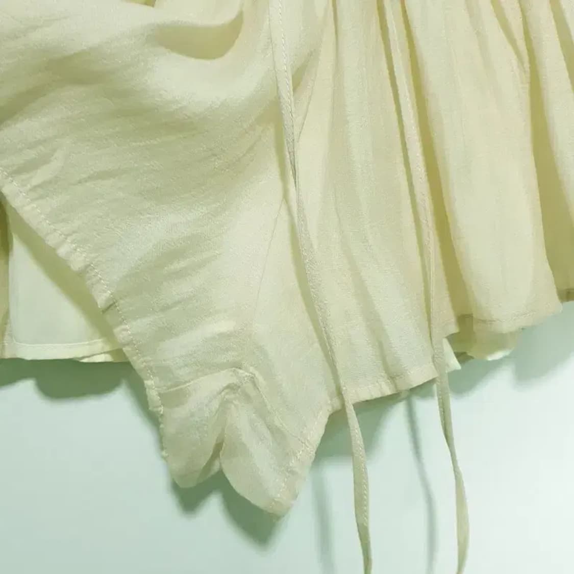 발레코어 밴딩 주름 치마바지 F_S1455 상품이미지3