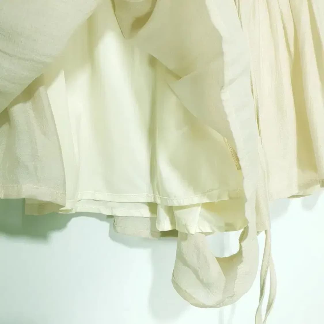 발레코어 밴딩 주름 치마바지 F_S1455 상품이미지5