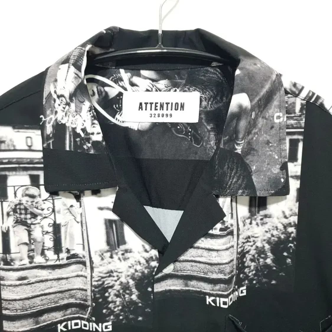 프린팅 반팔 셔츠 F_S1444 상품이미지2