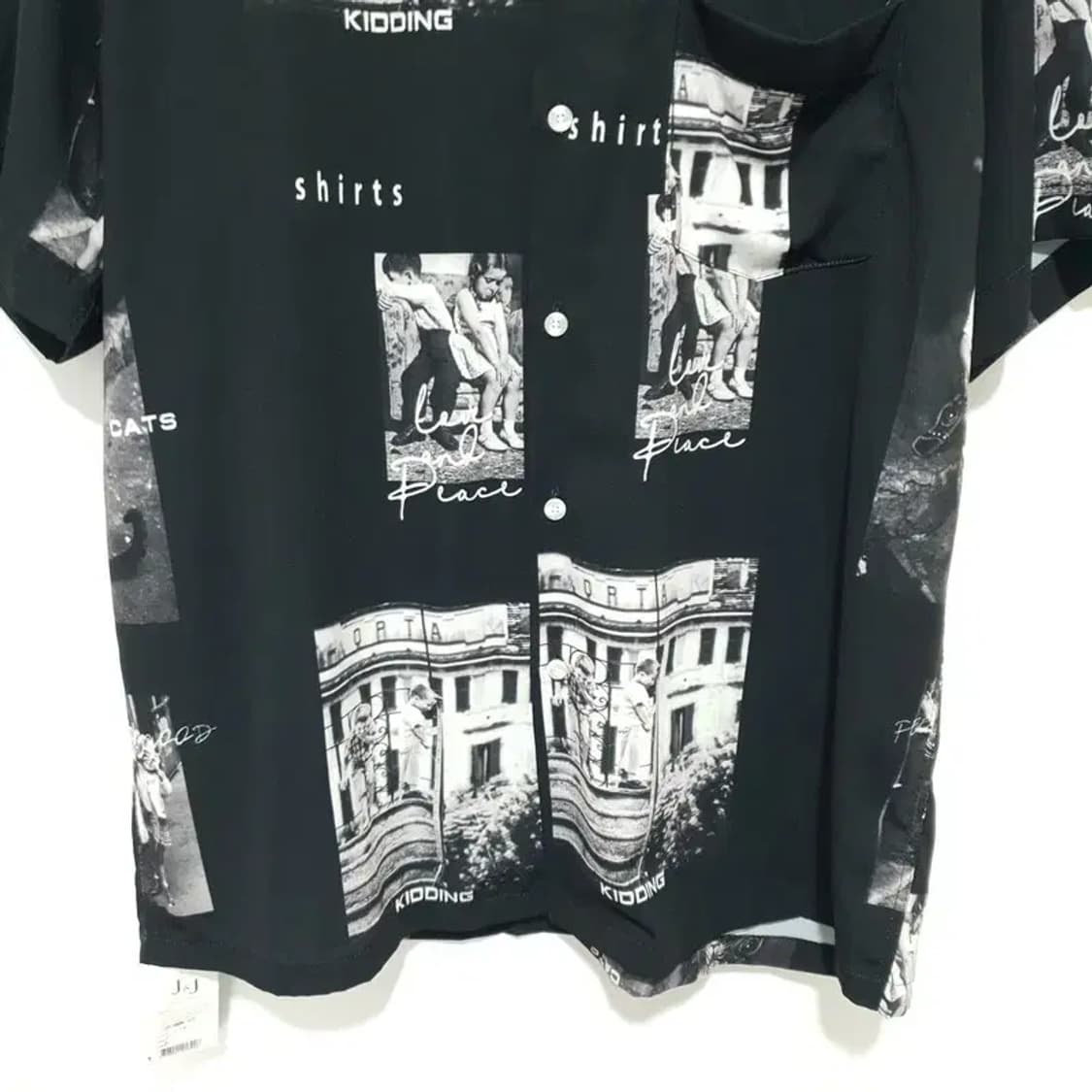 프린팅 반팔 셔츠 F_S1444 상품이미지3