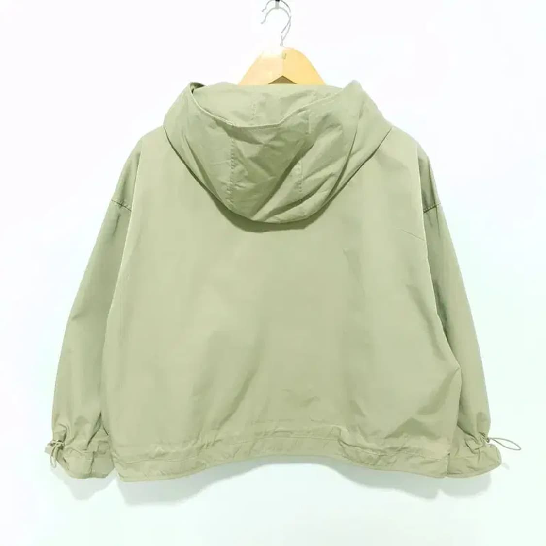 여성 스트링 후드 바람막이 자켓 F_M1663 상품이미지4