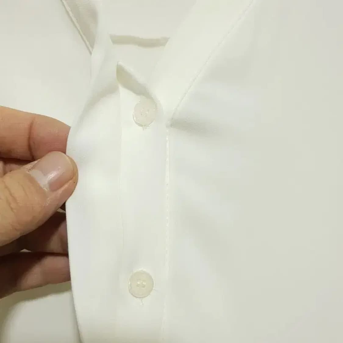 베니토 노카라 브이넥 블라우스 F_M1668 상품이미지6