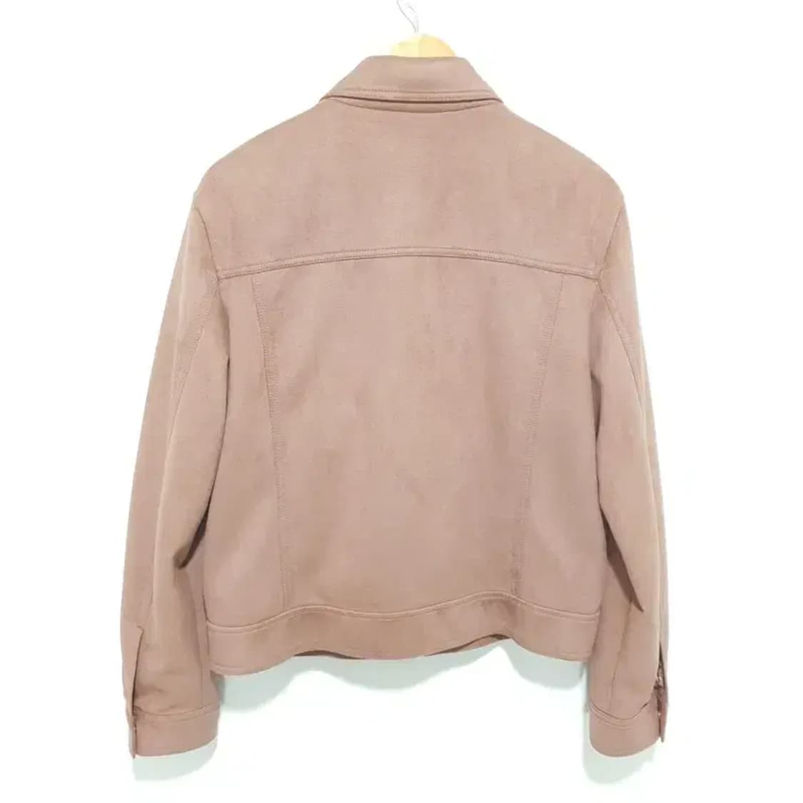 티아이포맨 핑크 스웨이드 트러커 자켓 L_M1651 상품이미지4