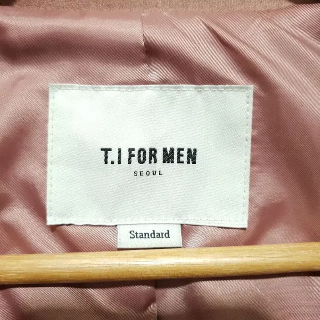 티아이포맨 핑크 스웨이드 트러커 자켓 L_M1651 상품이미지6