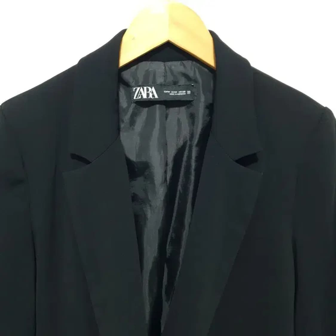 자라 여성 7부 롤업 논버튼 자켓 M_S1448 상품이미지2