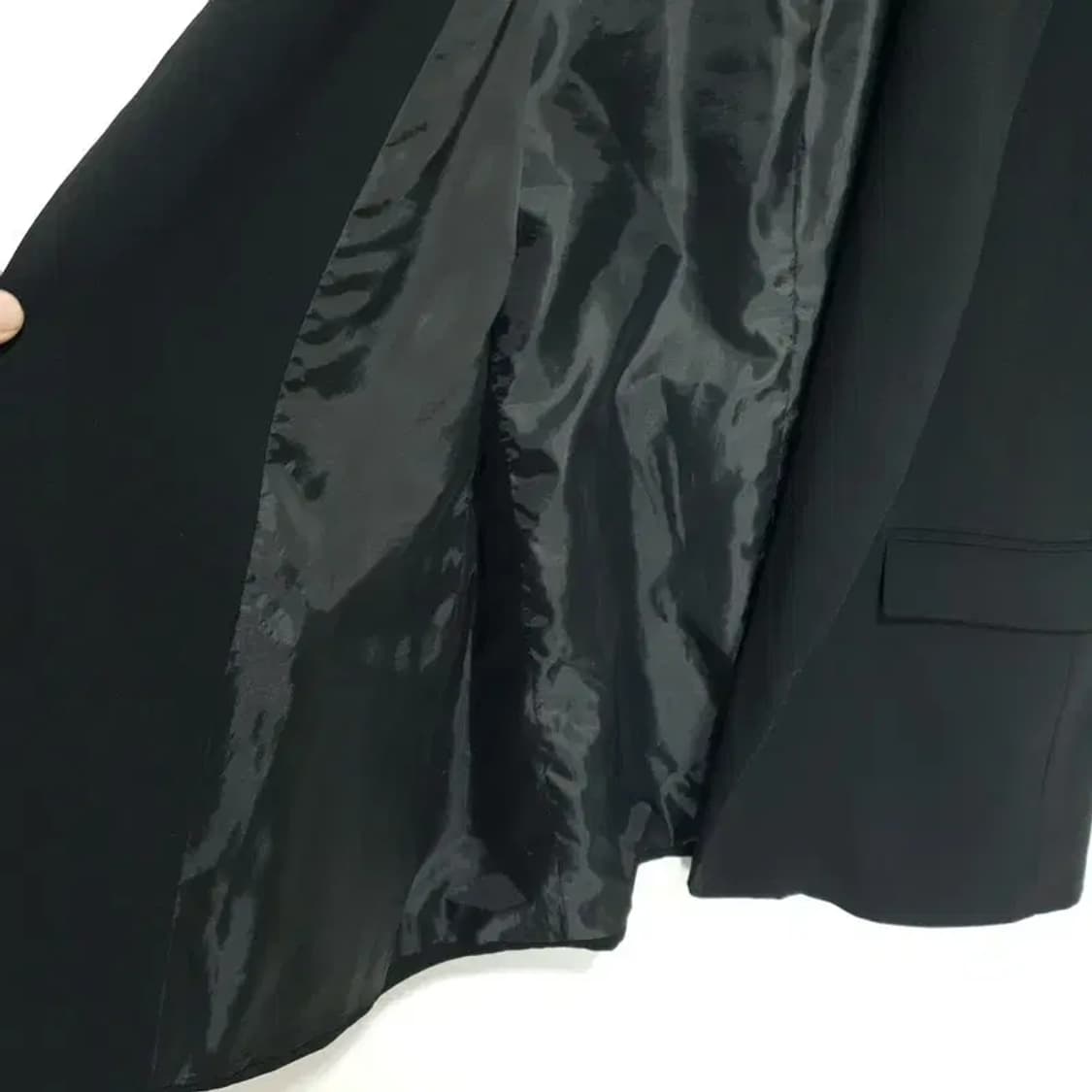 자라 여성 7부 롤업 논버튼 자켓 M_S1448 상품이미지6