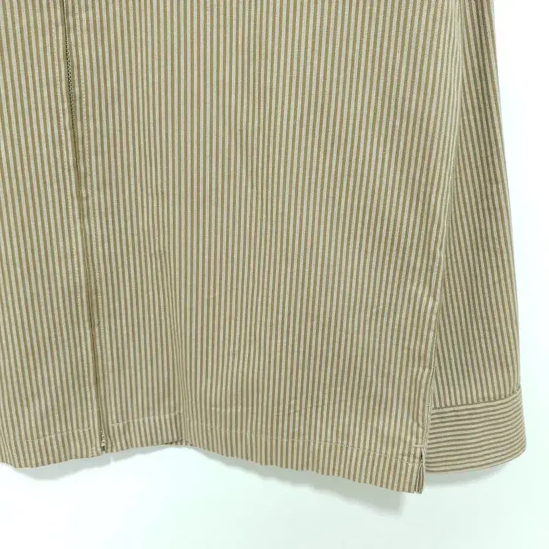 에잇세컨즈 스트라이프 집업 셔츠 M_M1657 상품이미지4