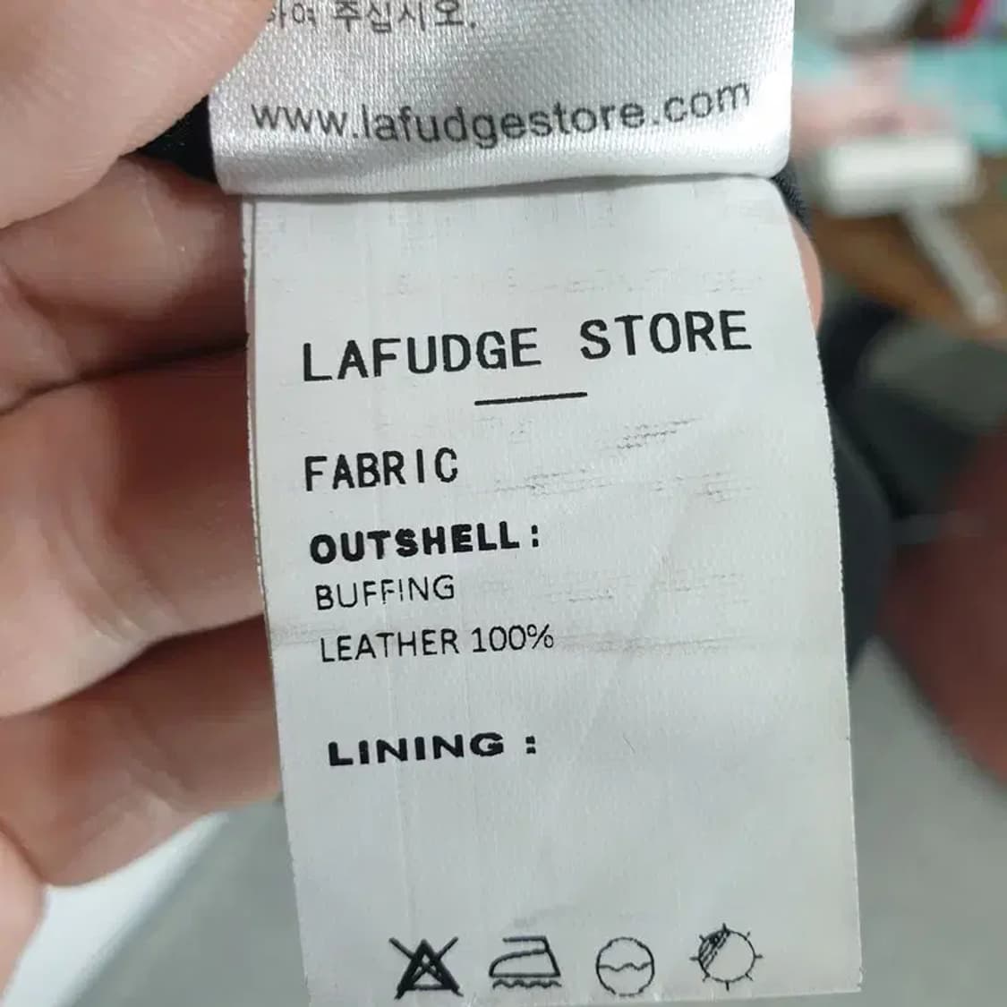 라퍼지스토어 버핑 레더 자켓 M_M1678 상품이미지10