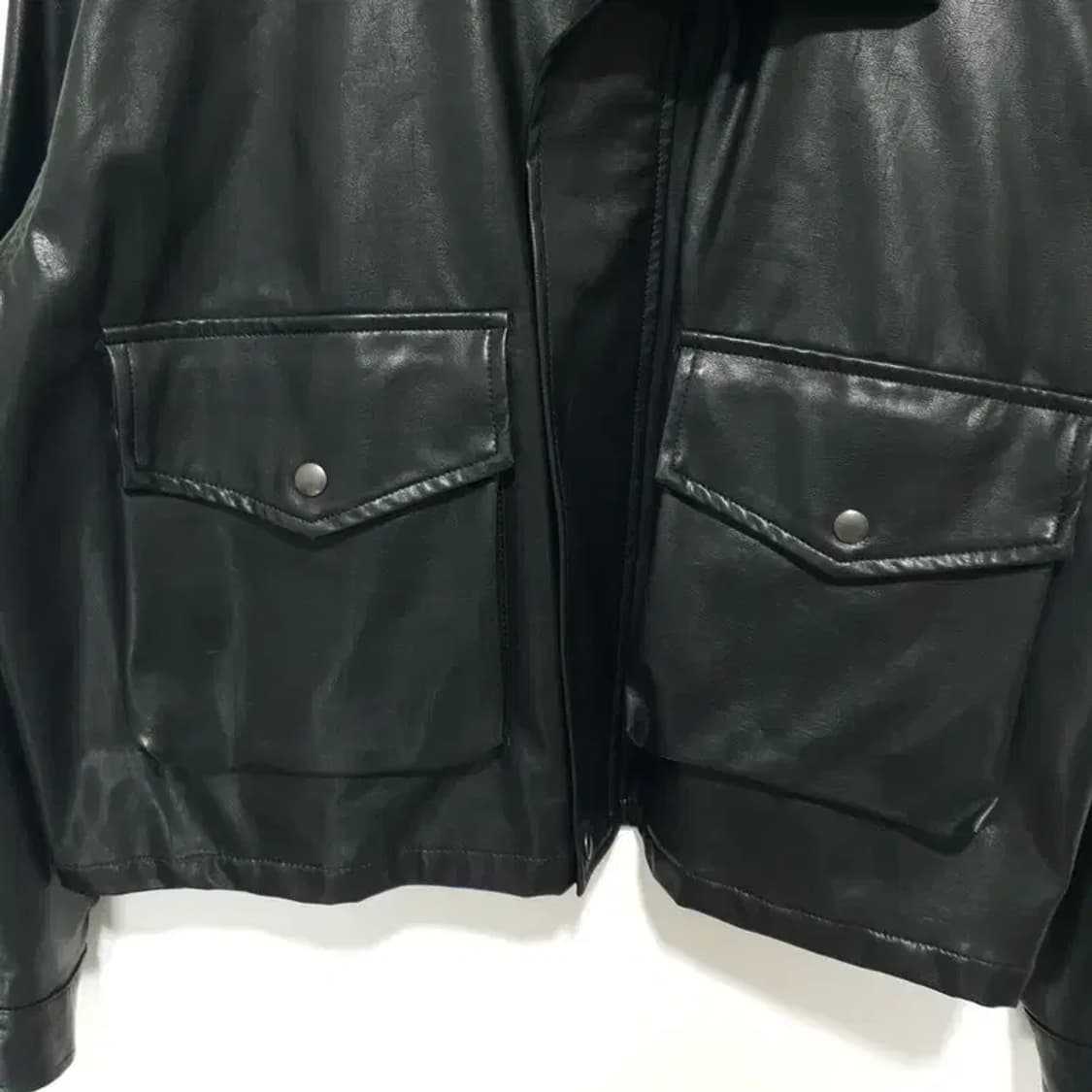 라퍼지스토어 버핑 레더 자켓 M_M1678 상품이미지4