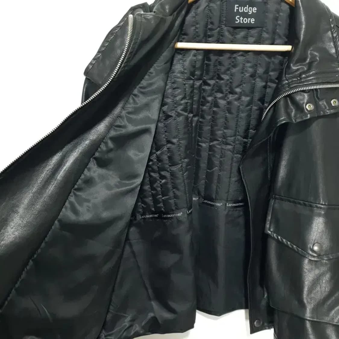 라퍼지스토어 버핑 레더 자켓 M_M1678 상품이미지7