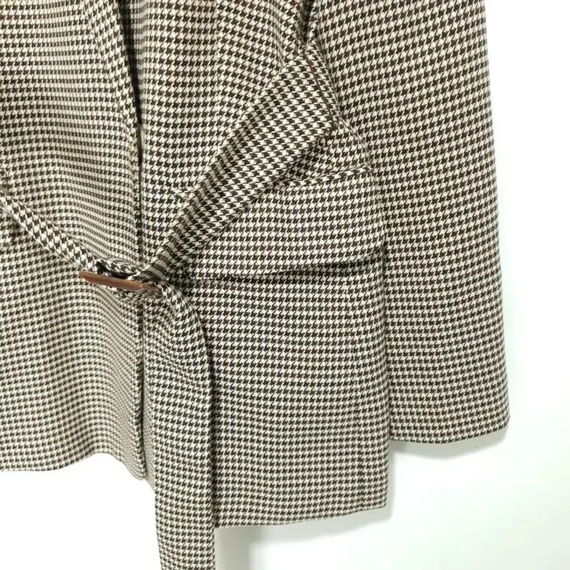 더엣지 하운드 체크 벨티드 자켓 55_M1684 상품이미지4