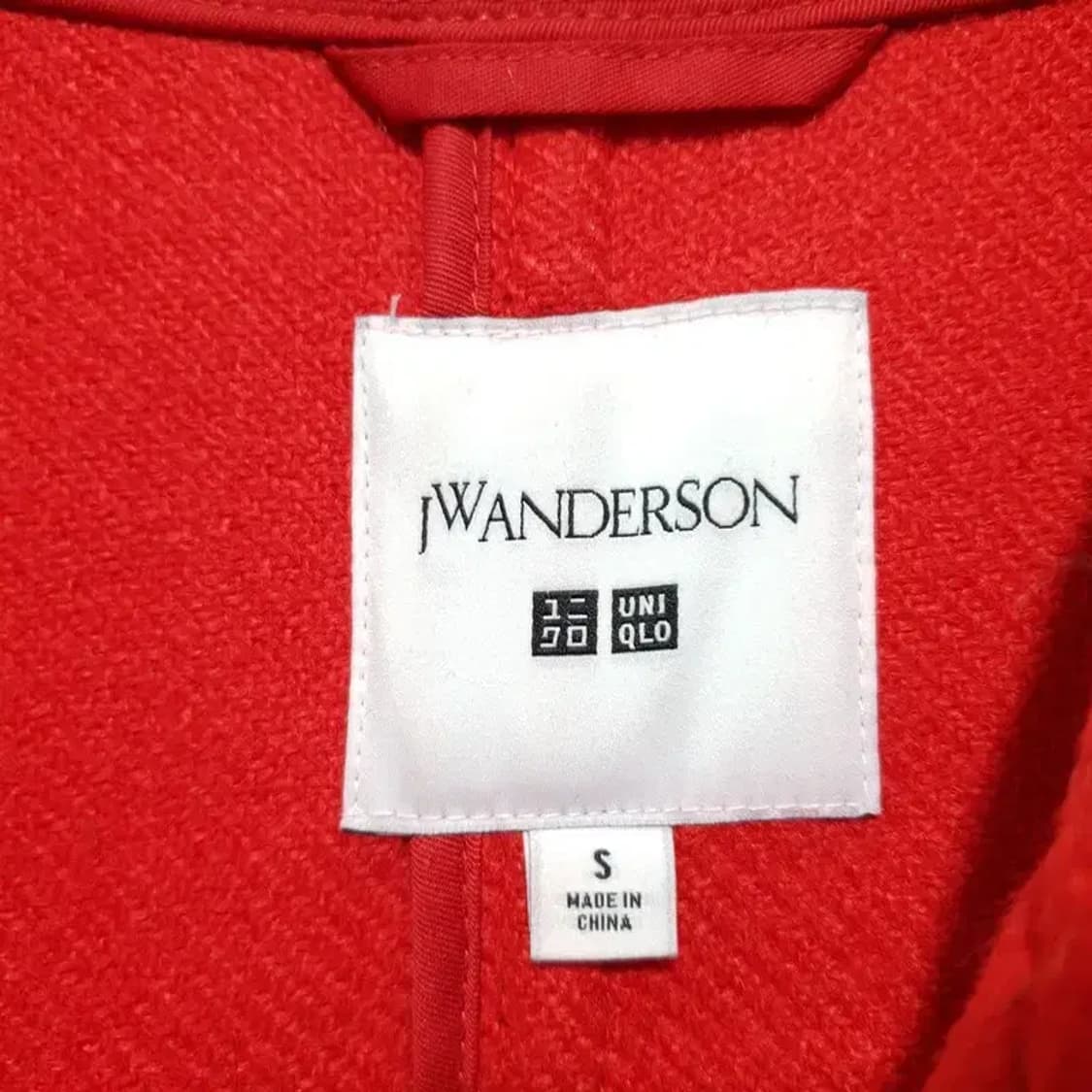 유니클로 JW앤더슨 여성 떡볶이 더플 코트 S_W0385 상품이미지6