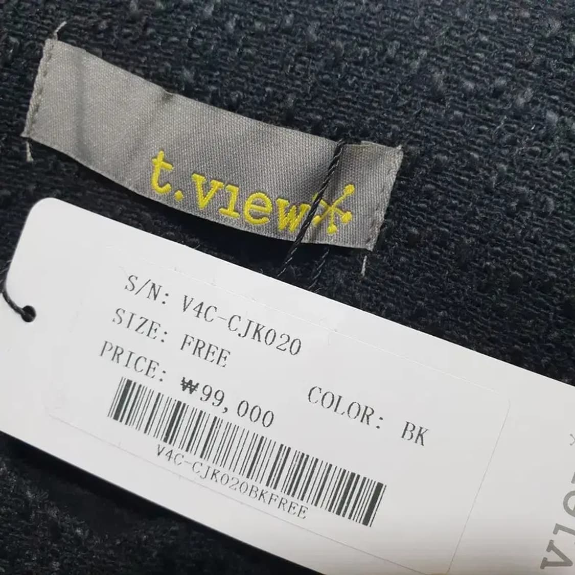 티뷰 샐리 데일리 라운드 트위드 자켓 F_M1685 상품이미지6