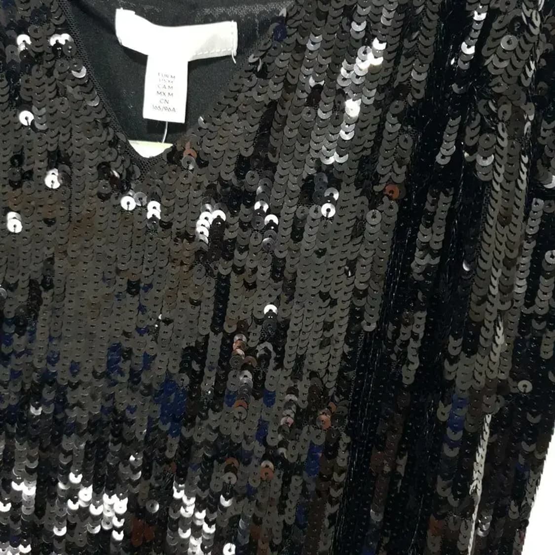 H&M 시퀸 스팽글 드레스 M_S1467 상품이미지3